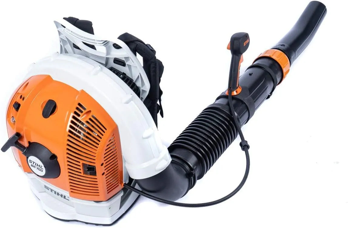 Back-slipper Stihl BR 700, tubo ajustável, potência máxima 88 m/s