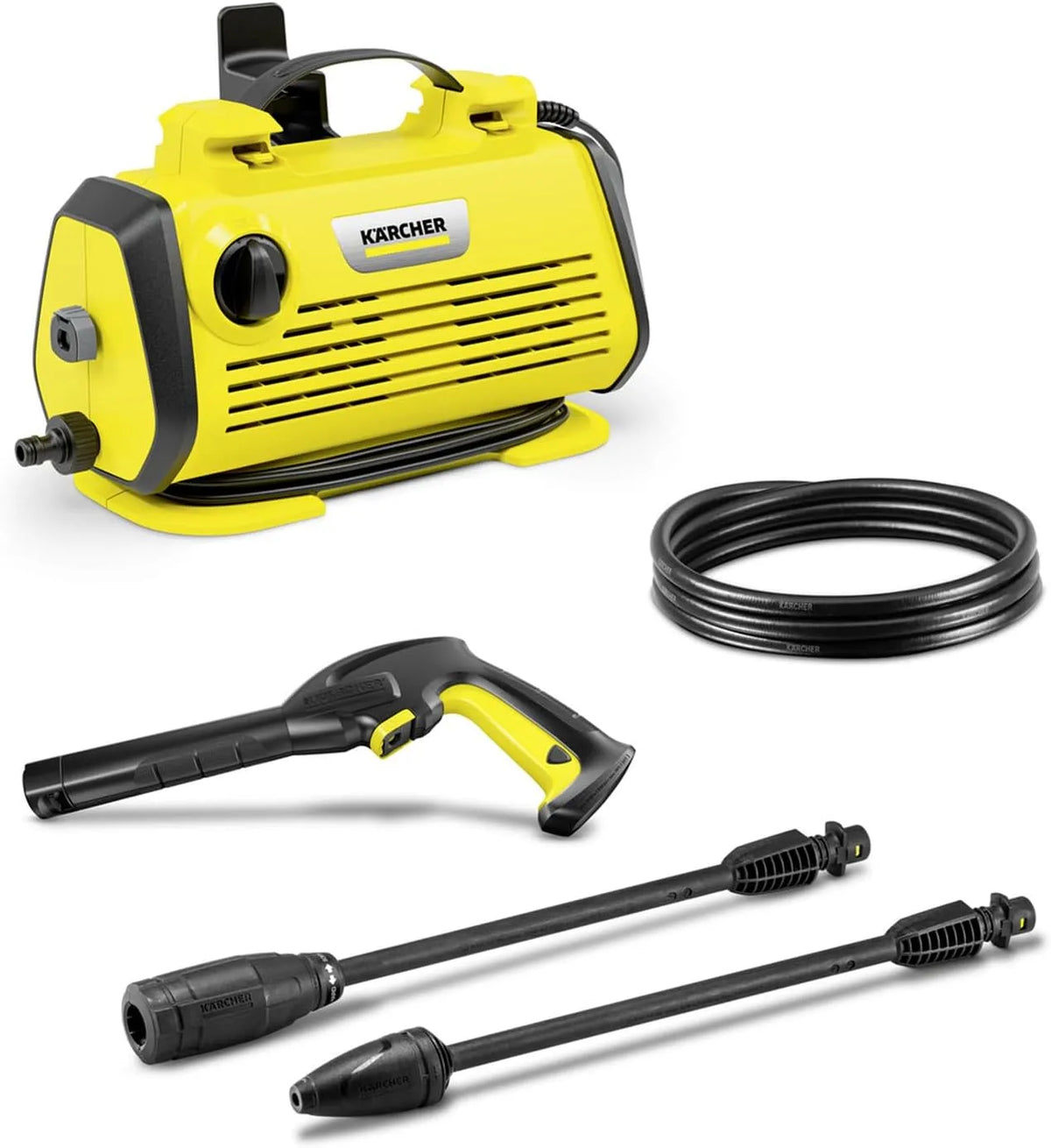 Kärcher máquina de lavar de alta pressão K 3,120 bar, 380 l/h, para superfície 25 m², filtro de água incluído