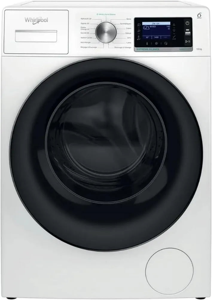 Whirlpool Máquina de lavar roupa frontal 10 kg 1400 rpm Branco - W608EN