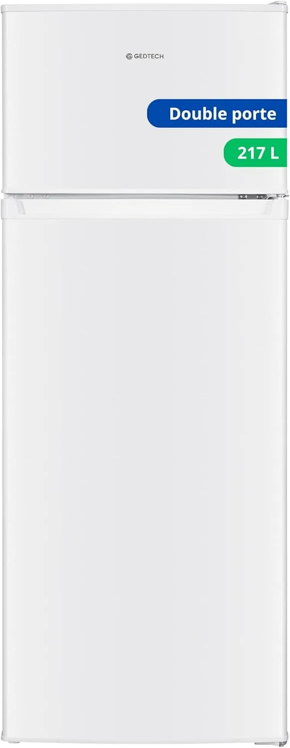 GEDTECH 217 L Superior Congelador - Branco - Classe E de Energia