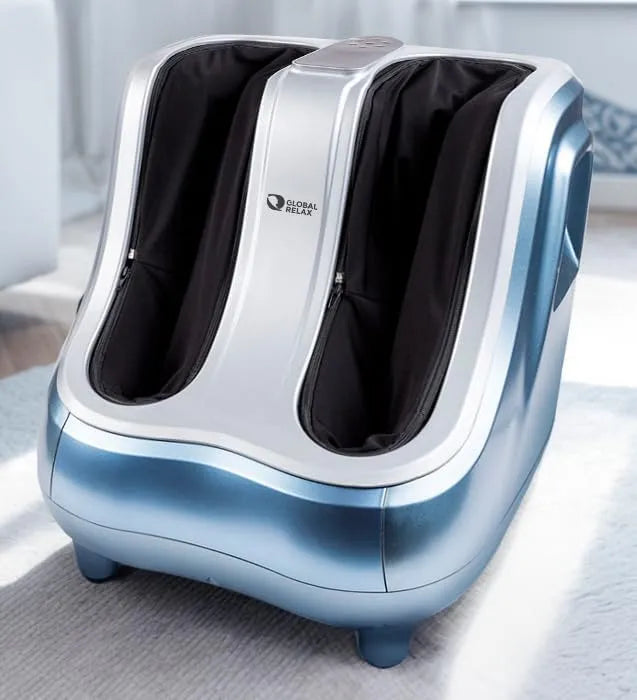 GLOBAL RELAX Massagem ViTALZEN PRO pés e perna com compressão e calor - alívio e relaxamento