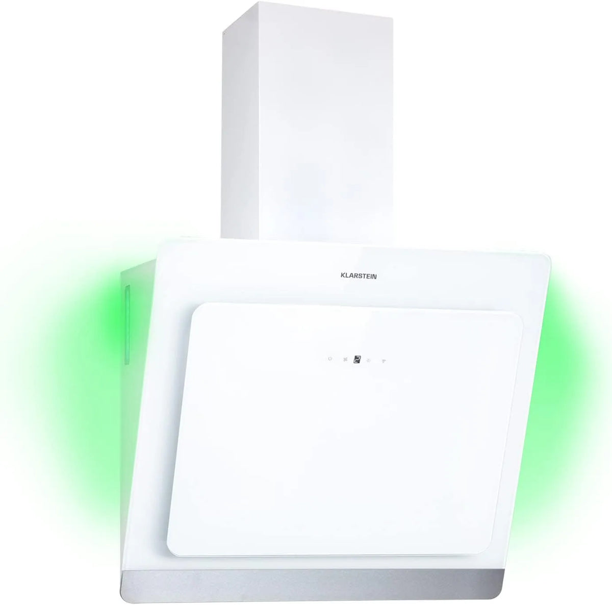 KLARSTEIN Alina Vacuum capote 60 cm, Design moderno, Filtro de carvão, vazão de 563 m³/h, conectividade IoT, protetor de LED, classe A+, operação silenciosa
