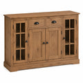 Aparador de Madera Roble con Puertas y Cajones