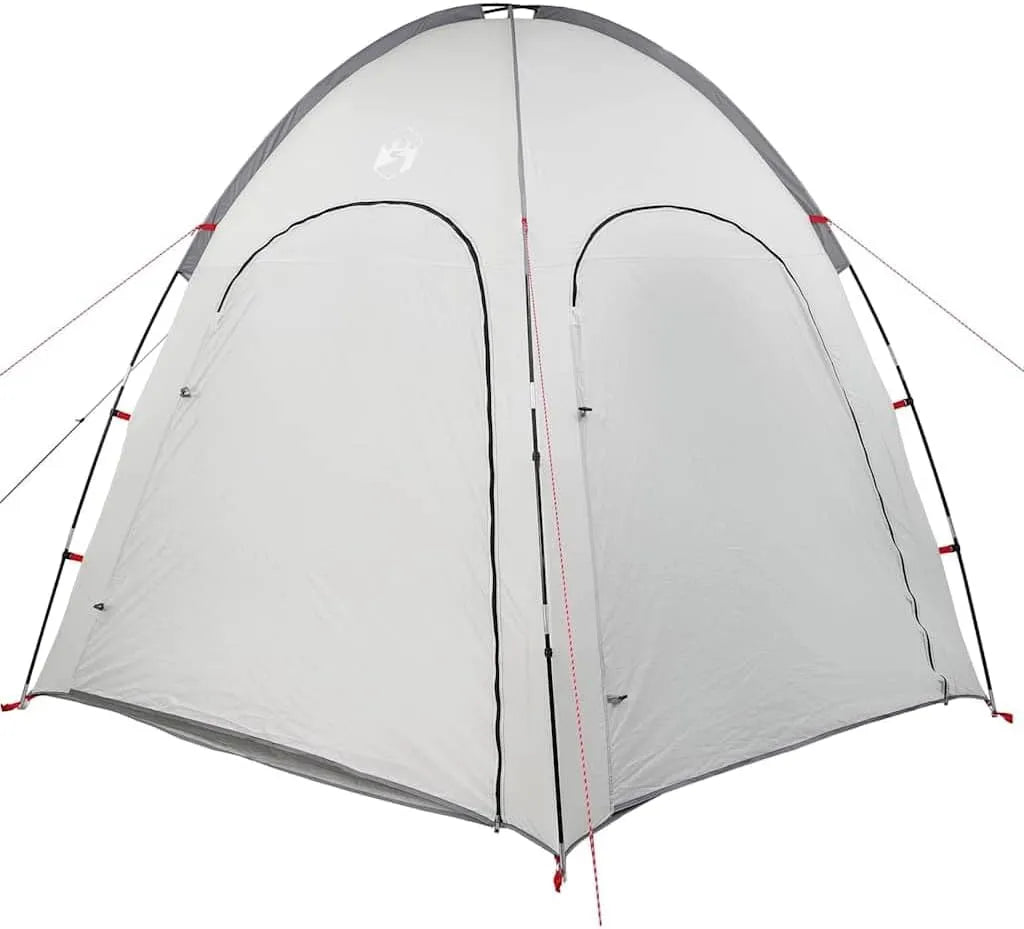 vidaXL Anti-UV Grey Garden Pavilion, 366x305x231 cm, impermeável e dobrável