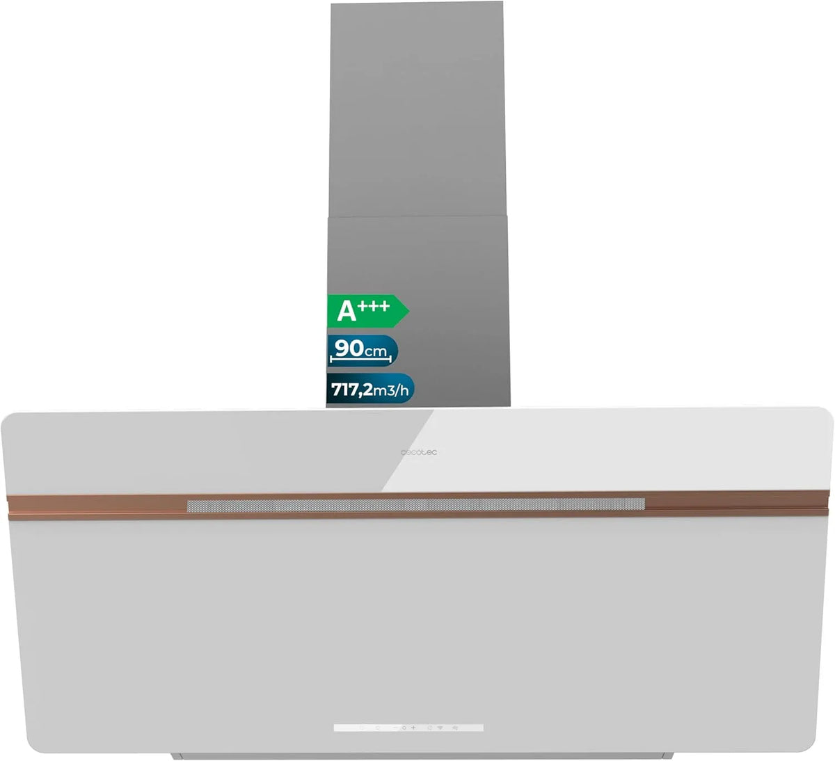 Caudal de sucção Cecotec 90 cm Bolero DT flow Branco A+++ com Booster