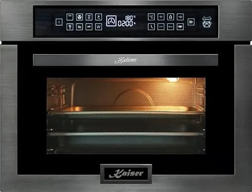 Kaiser EH 6307 RS, 38 L, comando tátil, 22 Funções, Aço Inoxidável