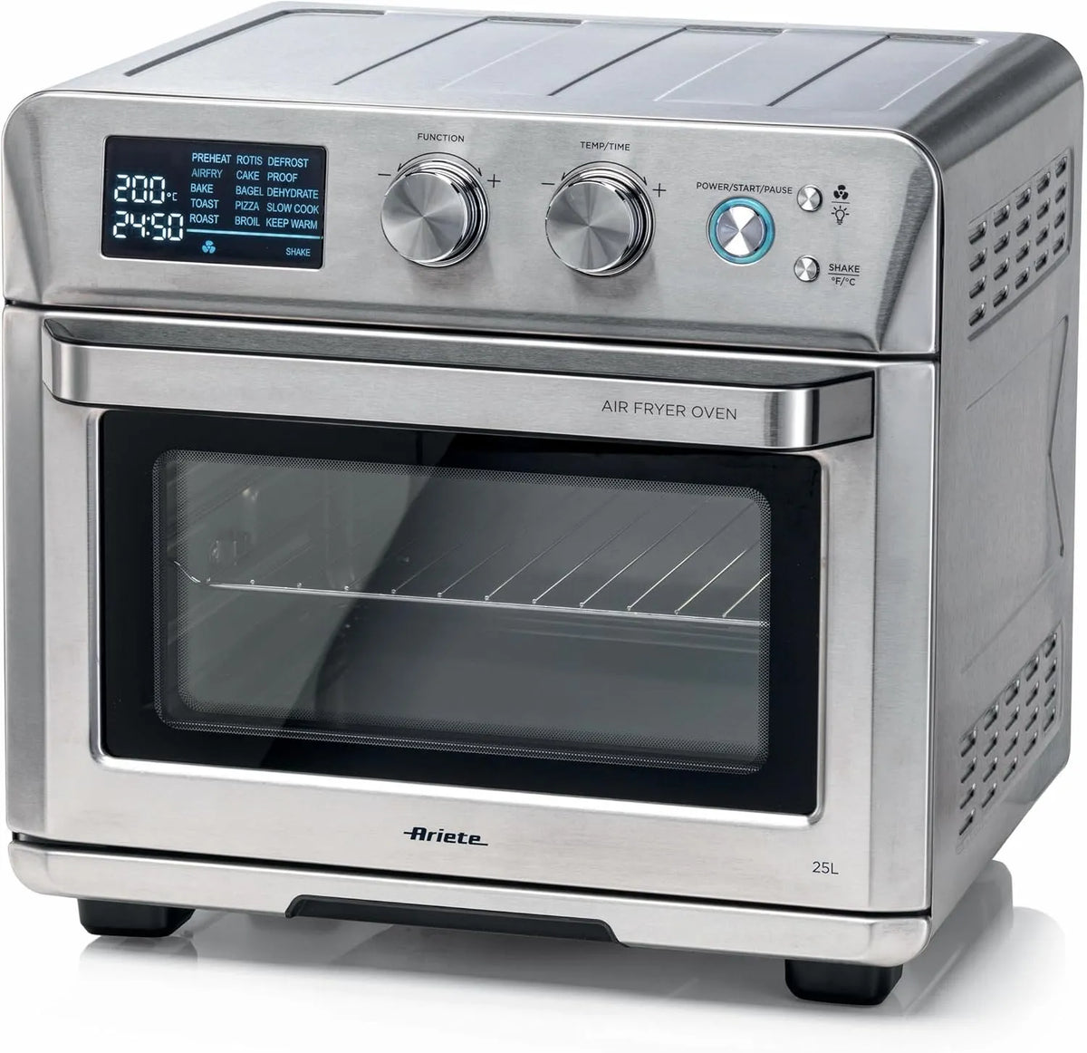 Ariete Ar Frysher Mobiliar Quente 25 L, 15 Modos, Até 230 °C, 1700 W, Prata